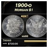1900-o Morgan Dollar $1 Grades ms66