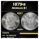 1879-s Morgan Dollar $1 ms66+ SEGS