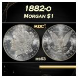 1882-o Morgan Dollar $1 Grades ms63