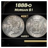 1888-o Morgan Dollar $1 Grades ms62+