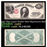 1917 $1 Large Size Legal Tender Note Grades Select