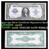 1923 $1 large size Silver Certificate Grades Selec