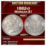 1882-o Morgan Dollar $1 ms67+ SEGS