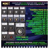 2010 US Silver Proof Set Graded pr70 DCAM By SEGS