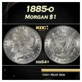 1885-o Morgan Dollar $1 Grades ms64+
