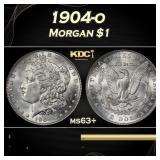1904-o Morgan Dollar $1 Grades ms63+