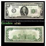 1928A $100 Green Seal Federal Reserve Note "Redeem