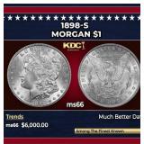 1898-s Morgan Dollar $1 ms66 SEGS