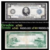 1914 FR-976 $20 Large Size Blue Seal Federal Resrv