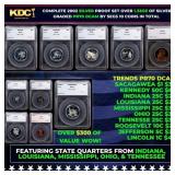 2002 US Silver Proof Set Graded pr70 DCAM By SEGS