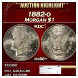 1882-o Morgan Dollar $1 ms66+ SEGS