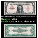 1923 Speelman/White $1 United States Note Grades v