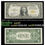1935A $1 Silver Certificate North Africa WWII Emer