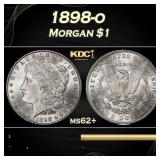 1898-o Morgan Dollar $1 Grades ms62+