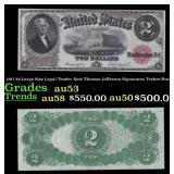 1917 Teehee/Burke $2 Large Size Legal Tender Note