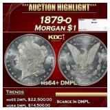1879-o Morgan Dollar $1 ms64+ DMPL SEGS