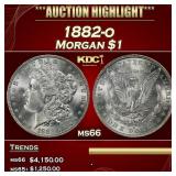 1882-o Morgan Dollar $1 ms66 SEGS