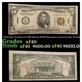 1934A $5 FRN Hawaii WWII Emergency Currency Grades
