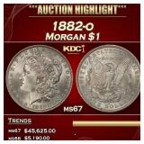 1882-o Morgan Dollar $1 ms67 SEGS