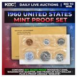 1960 United States Mint Silver Proof Set In Origin