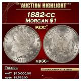 1882-cc Morgan Dollar $1 ms66+ SEGS