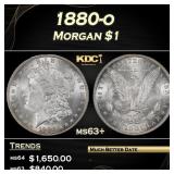 1880-o Morgan Dollar $1 ms63+ SEGS