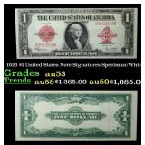 1923 Speelman/White $1 United States Note Grades S