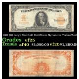 1907 Teehee/Burke $10 Large Size Gold Certificate