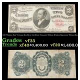 1891 Tillman/Morgan $2 Large Size Silver Certifica