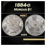 1884-o Morgan Dollar $1 Grades ms64