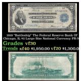 1918 FR-767 $2 Large Size National Currency Grades