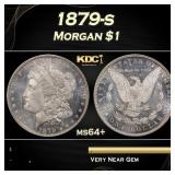 1879-s Morgan Dollar $1 Grades ms64+