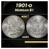 1901-o Morgan Dollar $1 Grades ms64
