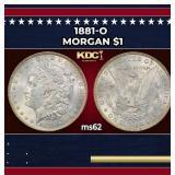 1881-o Morgan Dollar $1 Grades ms62
