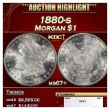 1880-s Morgan Dollar $1 ms67+ SEGS