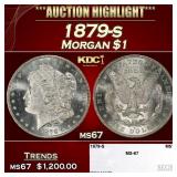 1879-s Morgan Dollar $1 ms67 SEGS