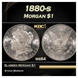1880-s Morgan Dollar $1 Grades ms64