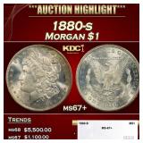 1880-s Morgan Dollar $1 ms67+ SEGS