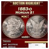 1883-o Morgan Dollar $1 ms66+ SEGS