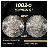 1882-o Morgan Dollar $1 Grades ms64+