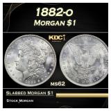 1882-o Morgan Dollar $1 Grades ms62
