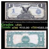 1899 $1 large size Silver Certificate "Black Eagle
