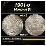 1901-o Morgan Dollar $1 Grades ms62+