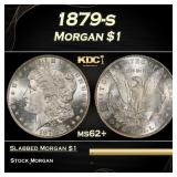 1879-s Morgan Dollar $1 Grades ms62+