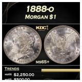 1888-o Morgan Dollar $1 Grades ms65+
