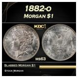 1882-o Morgan Dollar $1 Grades ms63