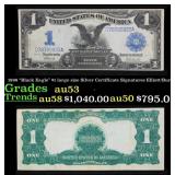 1899 $1 large size Silver Certificate "Black Eagle