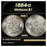 1884-o Morgan Dollar $1 Grades ms64