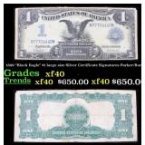 1899 $1 large size Silver Certificate "Black Eagle