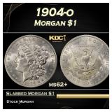 1904-o Morgan Dollar $1 Grades ms62+